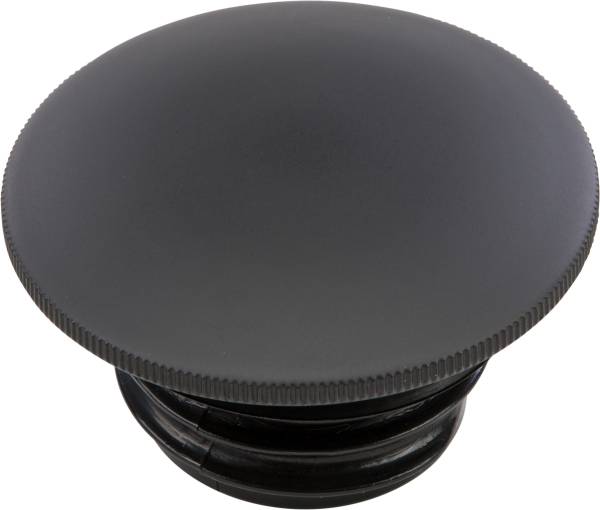 HARDDRIVE - GAS CAP SCREW-IN SMOOTH NON-VENTED MATTE BLACK `96-20 - Image 1