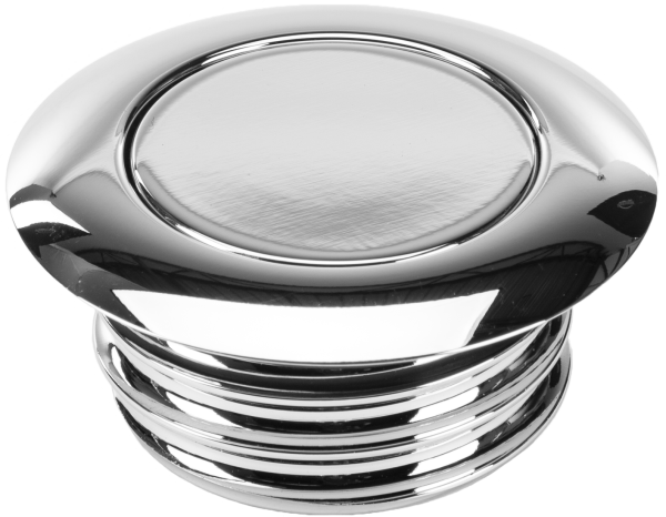 HARDDRIVE - POP-UP CAP VENTED RH `96-17 CHROME - Image 1