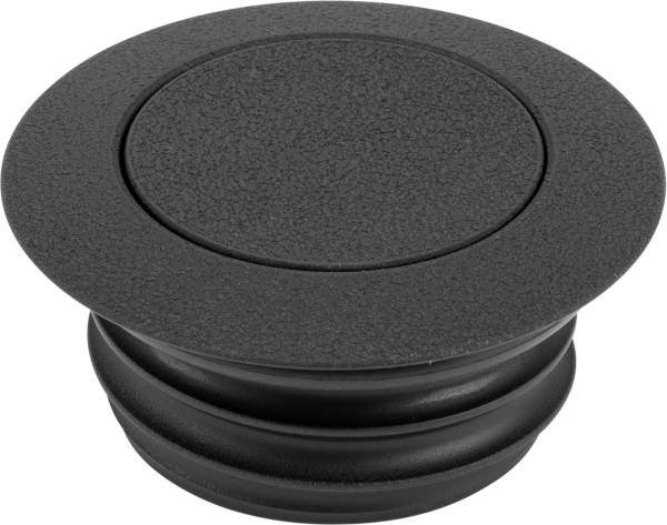 HARDDRIVE - POP-UP SCREW IN  NOT VENTED WRINKLE BLACK CAP LH `96-20 - Image 1