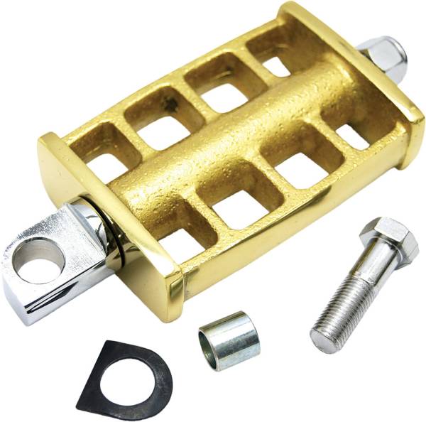 HARDDRIVE - KICKPEDAL CAST BRASS - Image 1