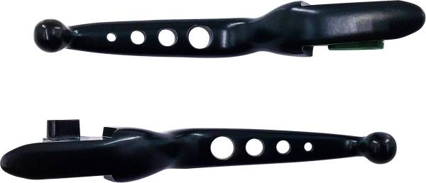 HARDDRIVE - 4 HOLE LEVER SET BLACK SOFTAIL 15-17 CABLE - Image 1