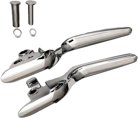 HARDDRIVE - LSR LEVER SET `18-UP SOFTAIL CHROME - Image 1