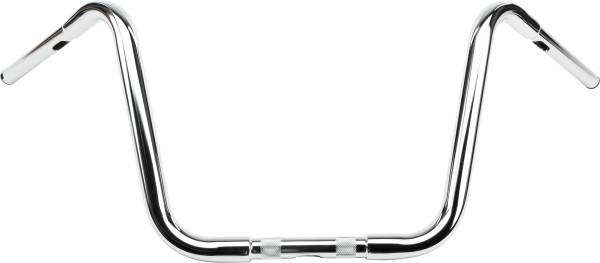 HARDDRIVE - 14" CHROME APE HANGERS 1" THRU CLAMP -TBW - Image 1