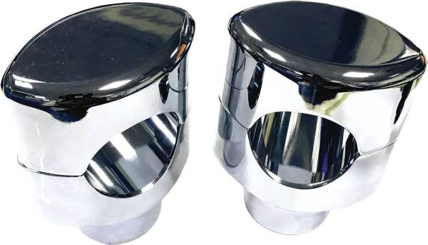 HARDDRIVE - CHROME HANDLEBAR RISERS FOR 1.25" DIA BARS - Image 1