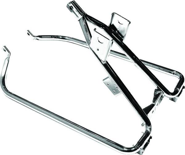 HARDDRIVE - CHROME SADDLEBAG SUPPORT KIT FLT 09-13 - Image 1