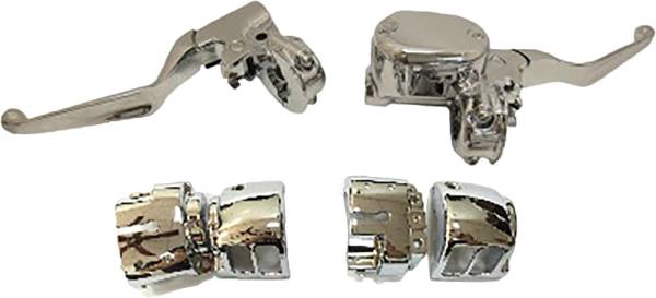 HARDDRIVE - '14-UP SPORTSTER HAND CONTROL NON-ABS MODEL CHROME - Image 1