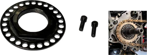 HARDDRIVE - SPROCKET LOCK NUT KIT `93-UP XL `93-06 BT - Image 1