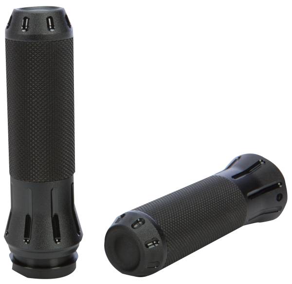 HARDDRIVE - VENOM GRIPS SHOT PEENED F-B-W BLACK - Image 1