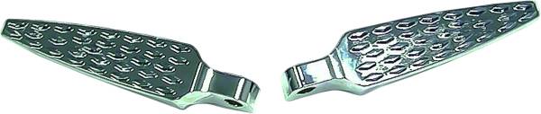 HARDDRIVE - ARGYLE FOOT PEGS STRAIGHT MALE MOUNT SET CHROME - Image 1