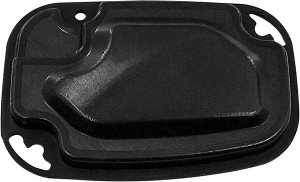 HARDDRIVE - CLUTCH GASKET COVER BLACK FLT 14-16 - Image 1