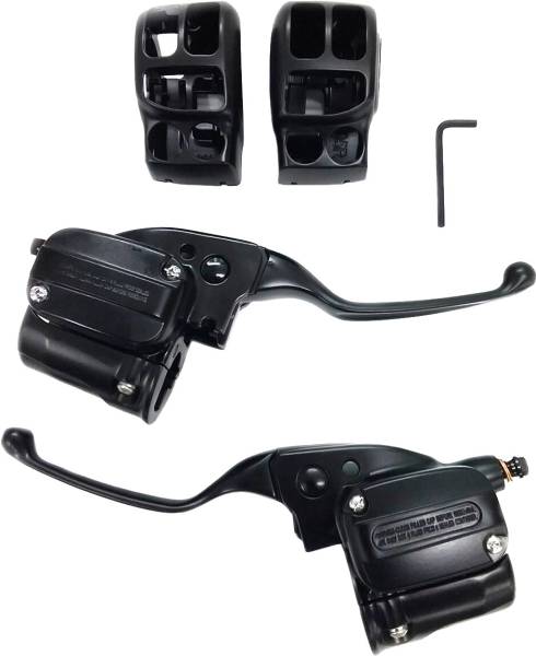 HARDDRIVE - HANDLEBAR CONTROL KIT BLK HYD CLUTCH `15-20 FLTR - Image 1