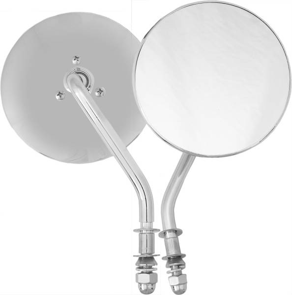 HARDDRIVE - 4" ROUND MIRROR CHROME RIGHT SIDE - Image 1