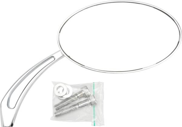 HARDDRIVE - OVAL ARROW MIRROR CHROME - Image 1