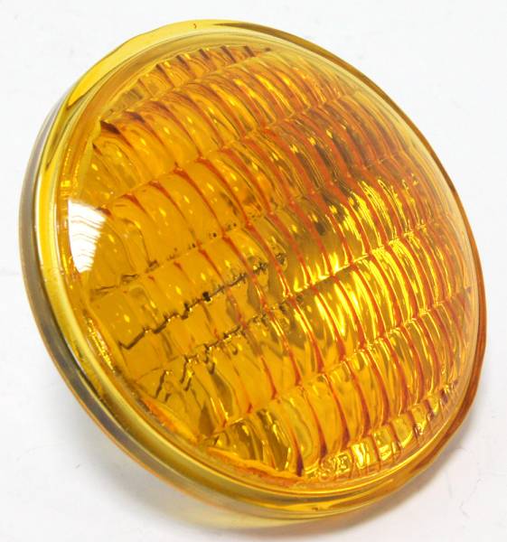 HARDDRIVE - 4-1/2" AMBER SEALED BEAM FLUTED - Image 1