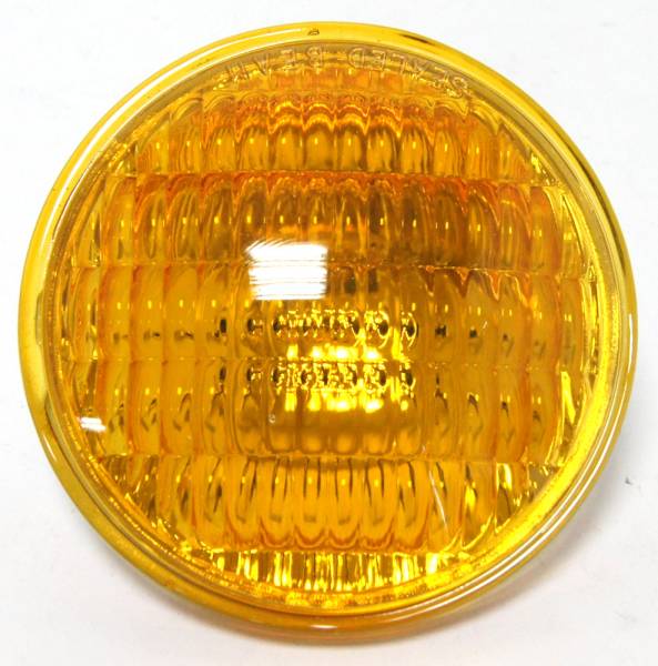 HARDDRIVE - 4-1/2" AMBER SEALED BEAM FLUTED - Image 1