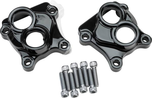 HARDDRIVE - TWIN CAM TAPPET COVER SET BLACK - Image 1