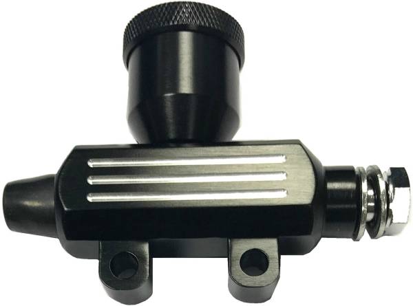 HARDDRIVE - SMOOTH REAR MASTER CYLINDER BLACK - Image 1