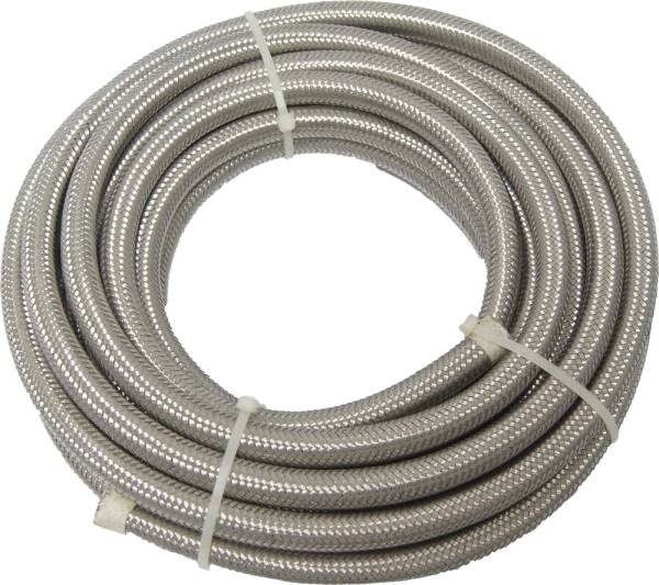 HARDDRIVE - STAINLESS BRAIDED HOSE 1/4" 1/4"-25' - Image 1