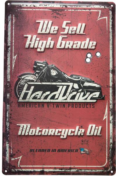 HARDDRIVE - HARDDRIVE M/C OIL SIGN - Image 1