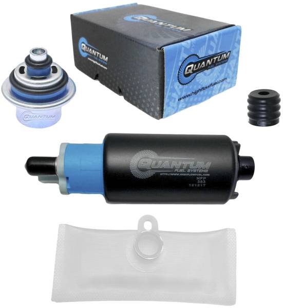 QUANTUM - ELECTRIC FUEL PUMP KIT WITH PRESSURE REGULATOR - Image 1