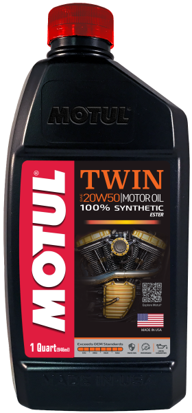 MOTUL - MOTUL TWIN 100% SYN 20W50 QT - Image 1