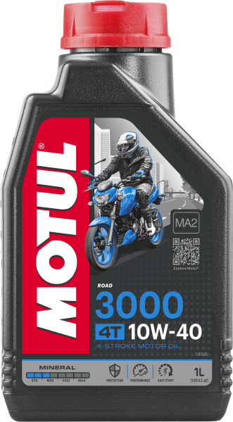 MOTUL - 3000 PETROLEUM OIL 10W40 1 LT - Image 1