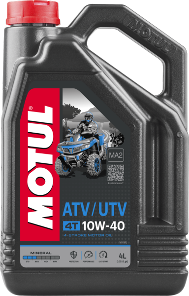 MOTUL - QUAD 4T OIL 10W40 4 LT - Image 1