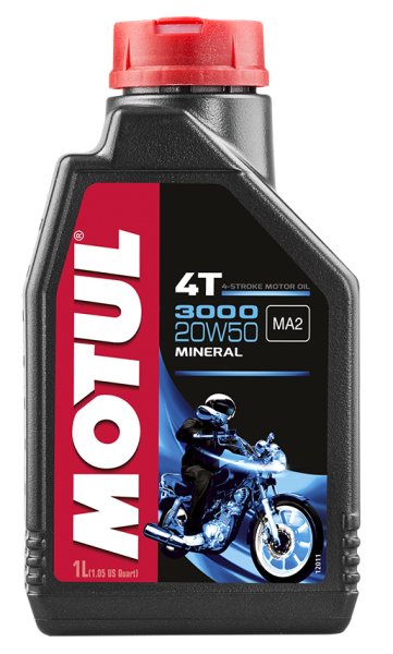 MOTUL - 3000 PETROLEUM OIL 20W50 1 LT - Image 1