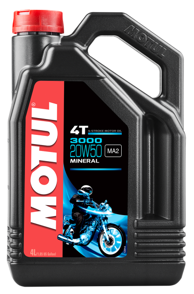 MOTUL - 3000 PETROLEUM OIL 20W50 4 LT - Image 1