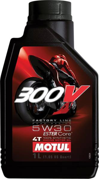 MOTUL - 300V 4T COMPETITION SYNTHETIC OIL 5W30 LITER - Image 1