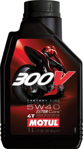 MOTUL - 300V 4T COMPETITION SYNTHETIC OIL 5W40 LITER - Image 1