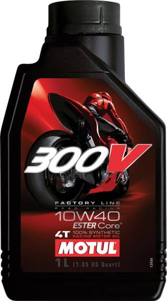 MOTUL - 300V 4T COMPETITION SYNTHETIC OIL 10W40 LITER - Image 1