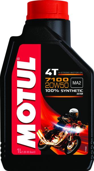 MOTUL - 7100 SYNTHETIC OIL 20W50 LITER - Image 1