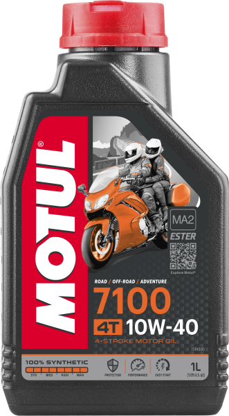 MOTUL - 7100 SYNTHETIC OIL 10W40 LITER - Image 1