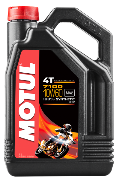 MOTUL - 7100 SYNTHETIC OIL 10W60 4-LITER - Image 1