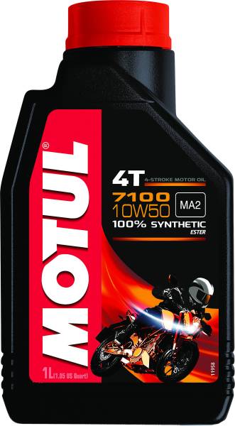 MOTUL - 7100 SYNTHETIC OIL 10W50 1L - Image 1