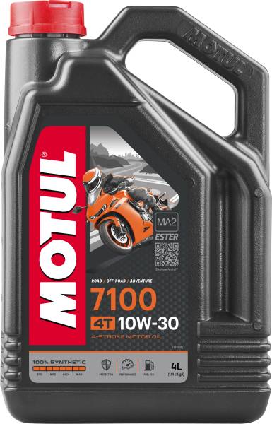 MOTUL - 7100 4T 10W30 4-L 4/CASE - Image 1