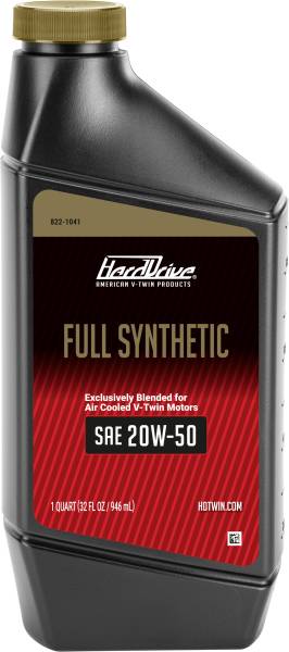 HARDDRIVE - FULL SYNTHETIC ENGINE OIL 20W-50 1QT - Image 1