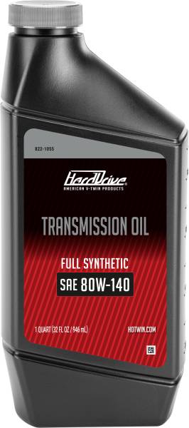 HARDDRIVE - TRANSMISSION OIL SYNTHETIC 80W-140 1QT - Image 1