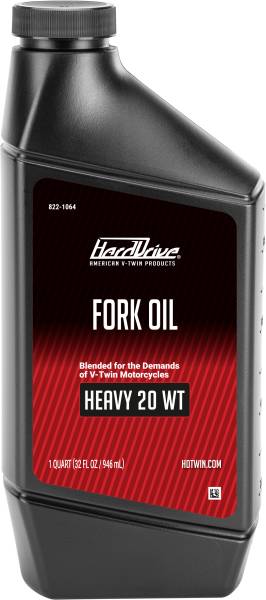 HARDDRIVE - FORK OIL 20W 1QT - Image 1