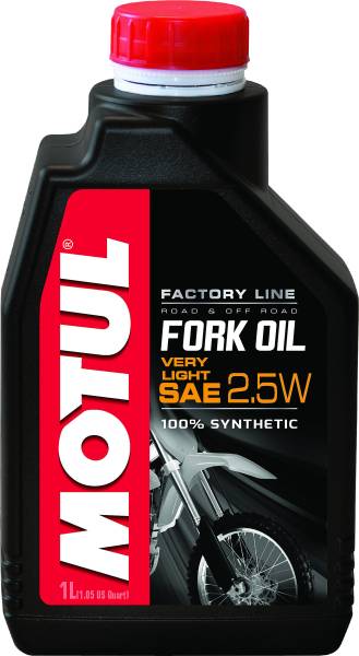 MOTUL - FORK OIL FACTORY LINE 2.5W 1 L - Image 1