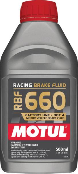 MOTUL - RBF 660 RACING BRAKE FLUID 500ML - Image 1