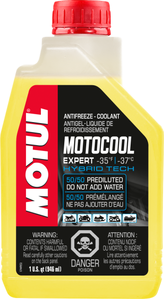 MOTUL - MOTOCOOL EXPERT COOLANT 1 LTR 12/CASE - Image 1