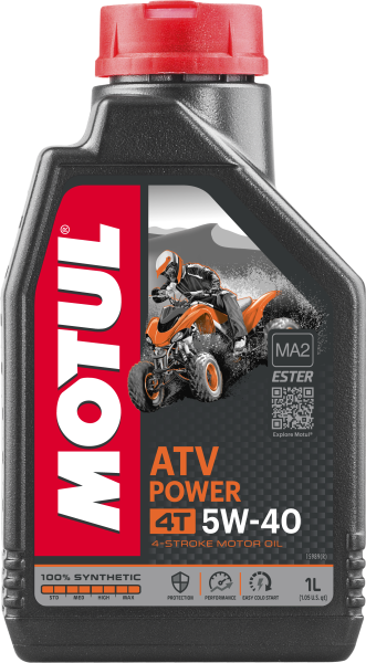 MOTUL - ATV POWER 4T 5W40 1LT - Image 1