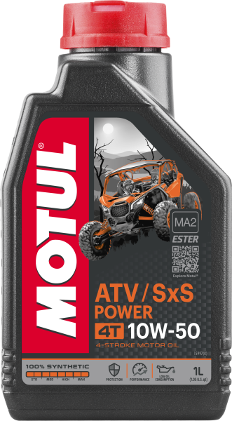 MOTUL - ATV/SXS POWER 4T 10W50 1LT - Image 1