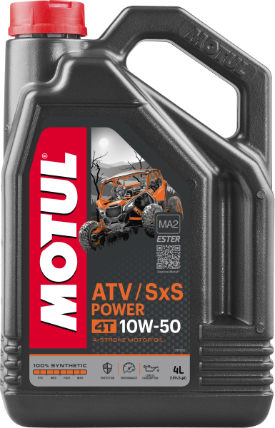 MOTUL - ATV/SXS POWER 4T 10W50 4LT - Image 1