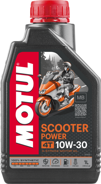 MOTUL - SCOOTER POWER 4T 10W30 1LT - Image 1