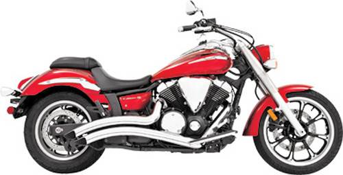 FREEDOM - EXHAUST RADIUS CHROME HONDA VTX1300C/R/S - Image 1