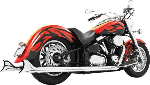 FREEDOM - SHARKTAIL DUAL EXHAUST CHROME - Image 1