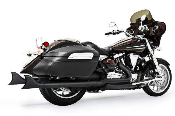 FREEDOM - SHARKTAIL DUAL EXHAUST BLACK - Image 1